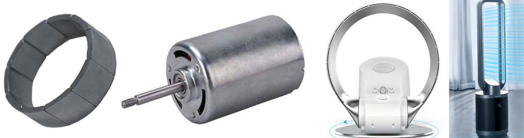 Bladeless Fan BLDC Motor Magnets Bladeless Fan BLDC Motor Magnets